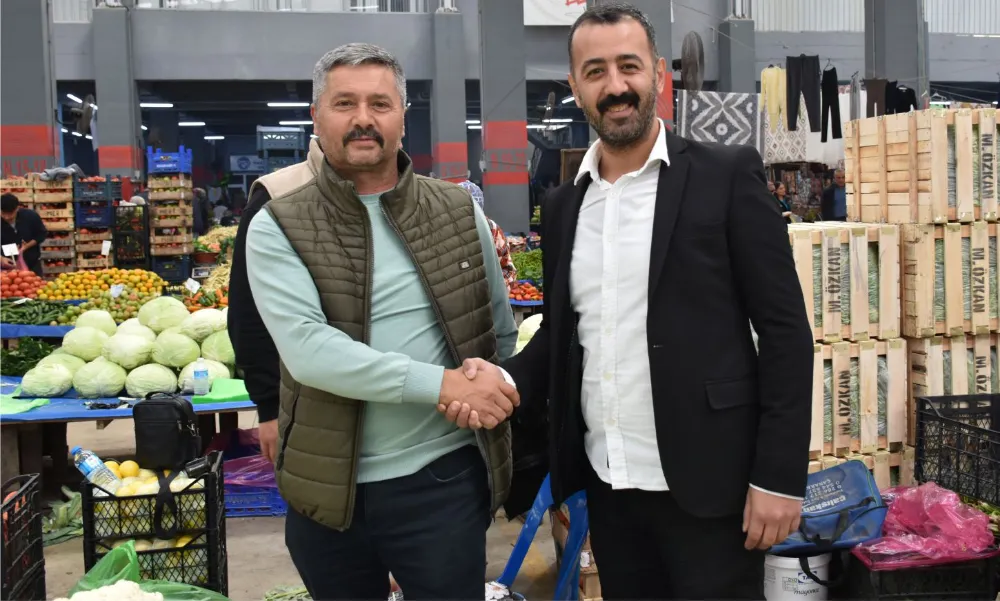 PAZAR ESNAFININ DESTEĞİNİ TALEP ETTİ