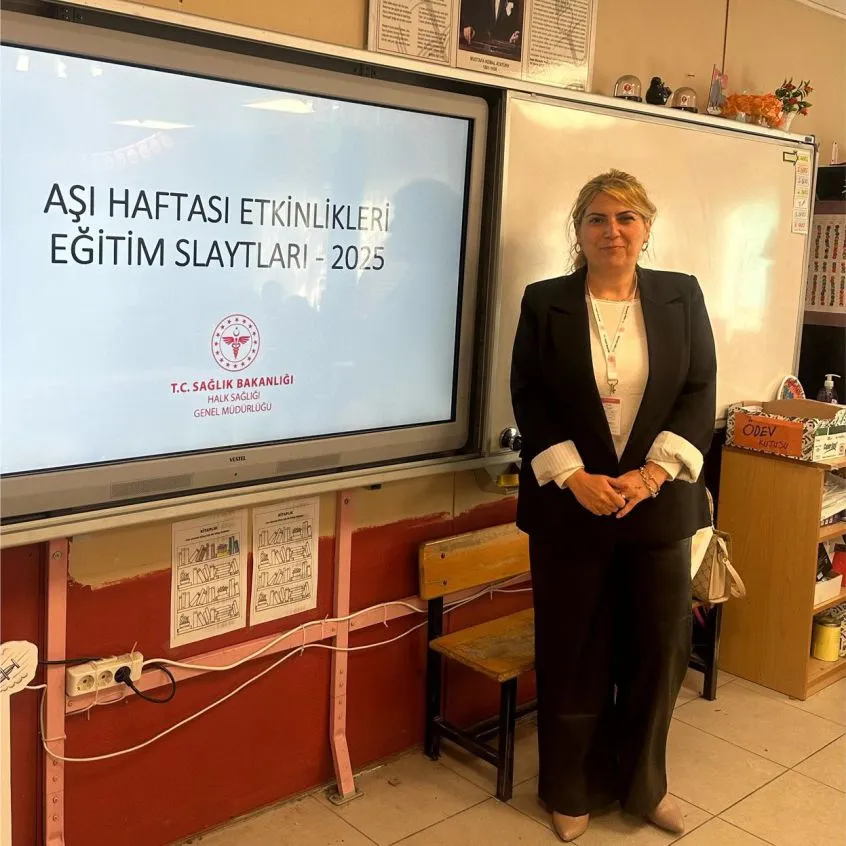 AŞI OLMANIN ÖNEMİ ANLATILDI